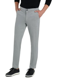 Bugatchi Stretch Knit Pants in Platinum at Nordstrom