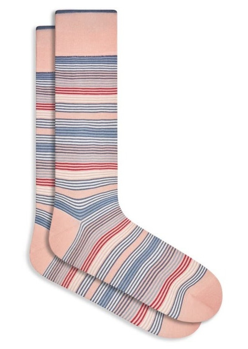 Bugatchi Stripe Dress Socks