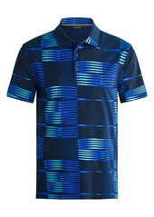 Bugatchi Geometric Cotton Polo Shirt