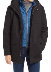 Bugatchi Water Resistant Hooded Parka