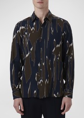 Bugatchi Men's EcoVero Shaped Sport Shirt