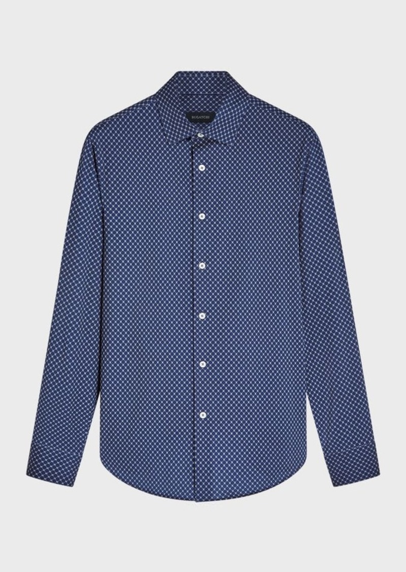 Bugatchi Men's James Ooohcotton Sport Shirt