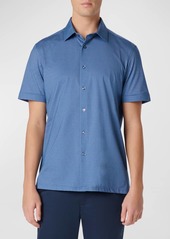 Bugatchi Men's OoohCotton Milo Sport Shirt