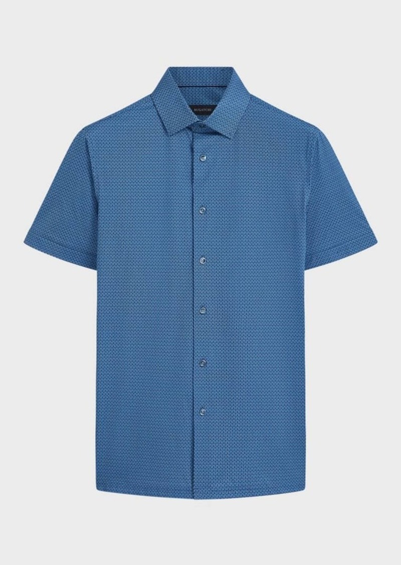 Bugatchi Men's OoohCotton Milo Sport Shirt