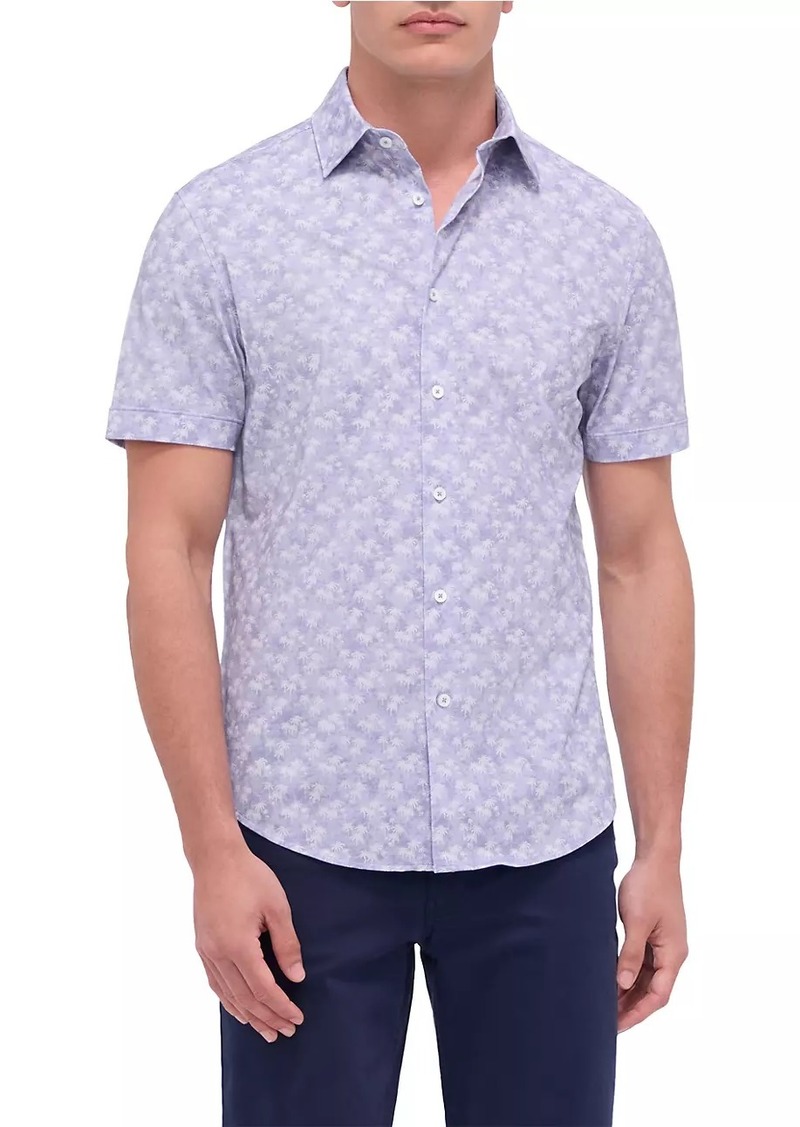 Bugatchi Miles Cotton-Blend Shirt