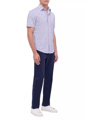 Bugatchi Miles Cotton-Blend Shirt