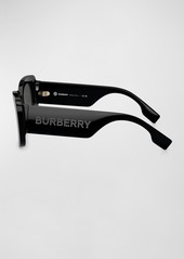Burberry 0BE4410 Logo Acetate Square Sunglasses