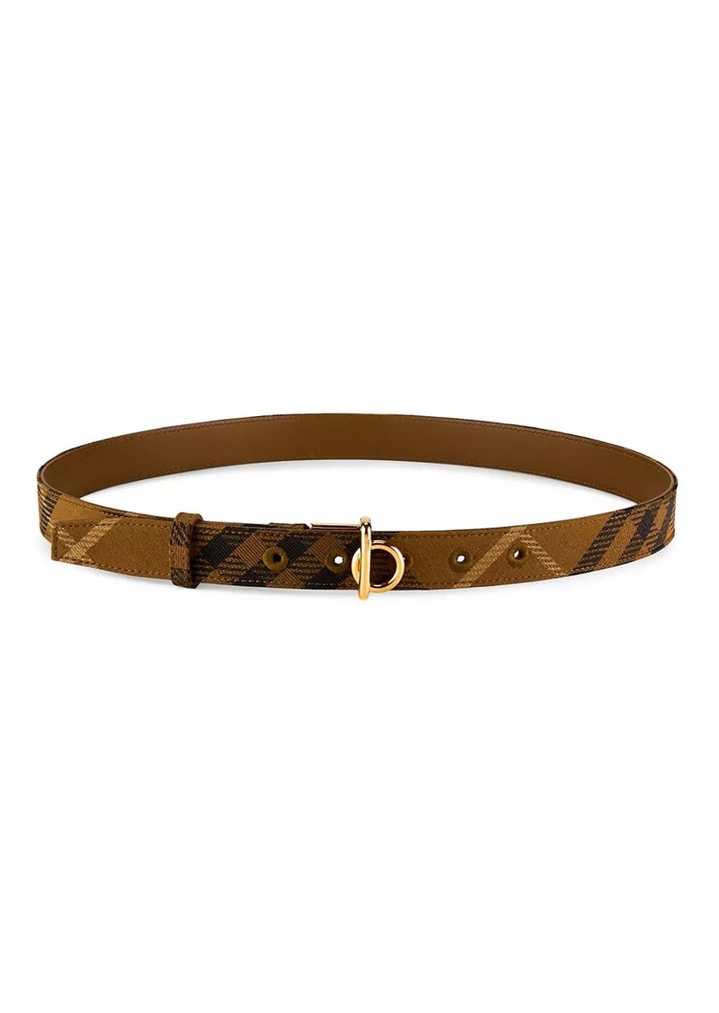 Burberry 25MM Rocking Horse Check Belt