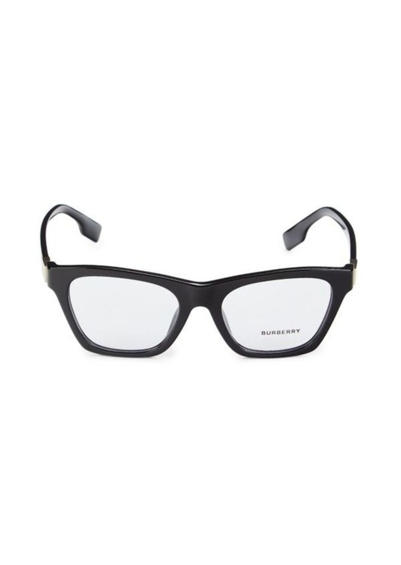 Burberry 52MM Rectangle Optical Glasses