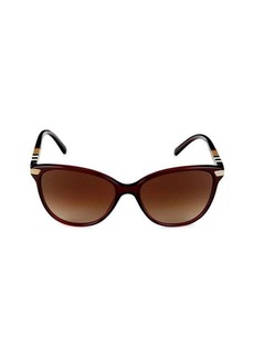Burberry 57MM Cat Eye Sunglasses