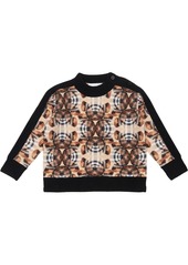 Burberry All Over Print Merino Wool Blend Sweater