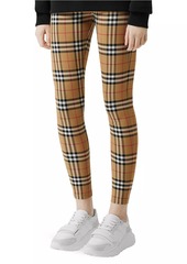 Burberry Archive Check Leggings