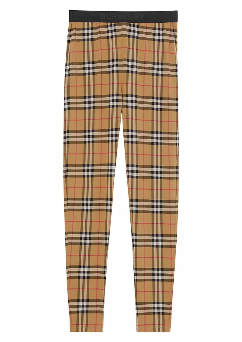 Burberry Archive Check Leggings