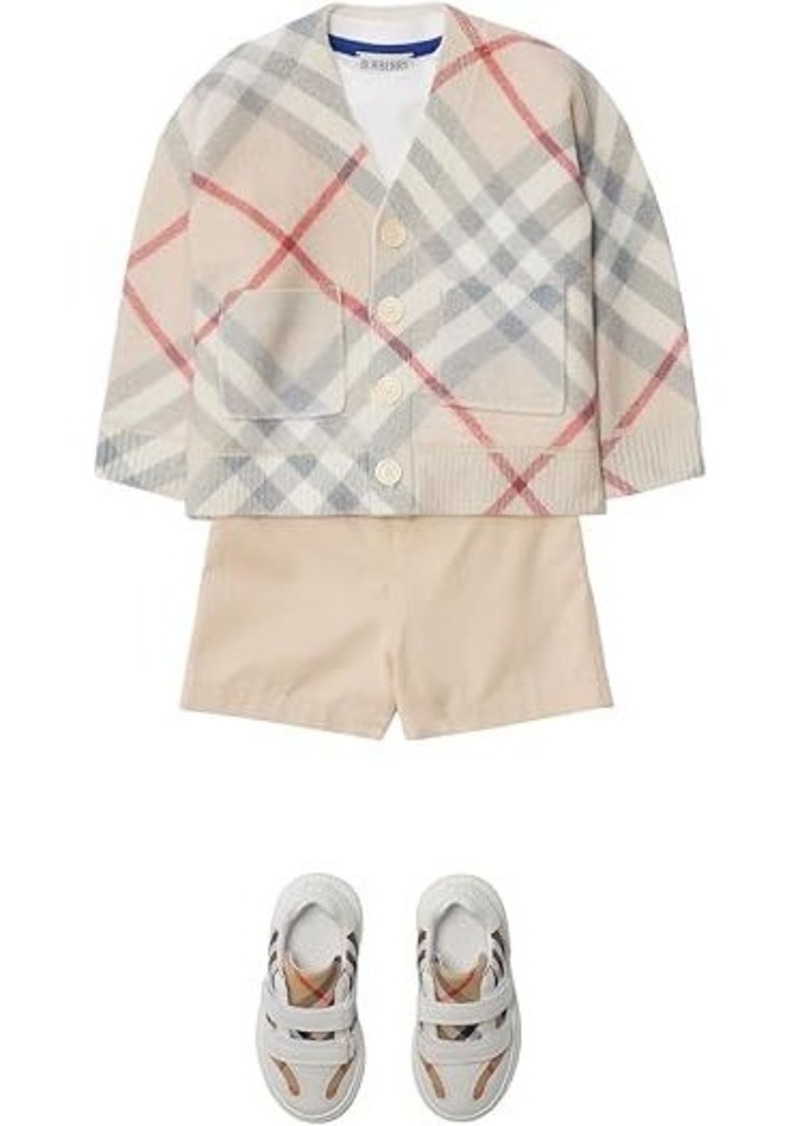 Burberry Ashmore Check Cardigan (Infant/Toddler)