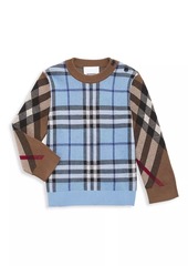 Burberry Baby Boy's & Little Boy's Milo Check Sweater