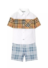 Burberry Baby Boy's & Little Boy's Mini Castiel Check Shorts