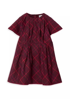 Burberry Baby Girl's & Little Girl's Gia Check Cotton Pleated Dress