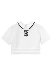 Burberry Baby Girl's & Little GIrl's Monogram Motif Polo Shirt