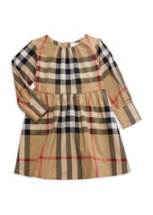 Burberry Baby Girl's Plaid Fit-&-Flare Dress