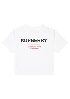Burberry Kids Baby Horseferry cotton T-shirt