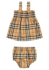 Burberry Kids Baby printed cotton dress