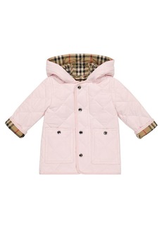 Burberry Kids Baby quilted jacket