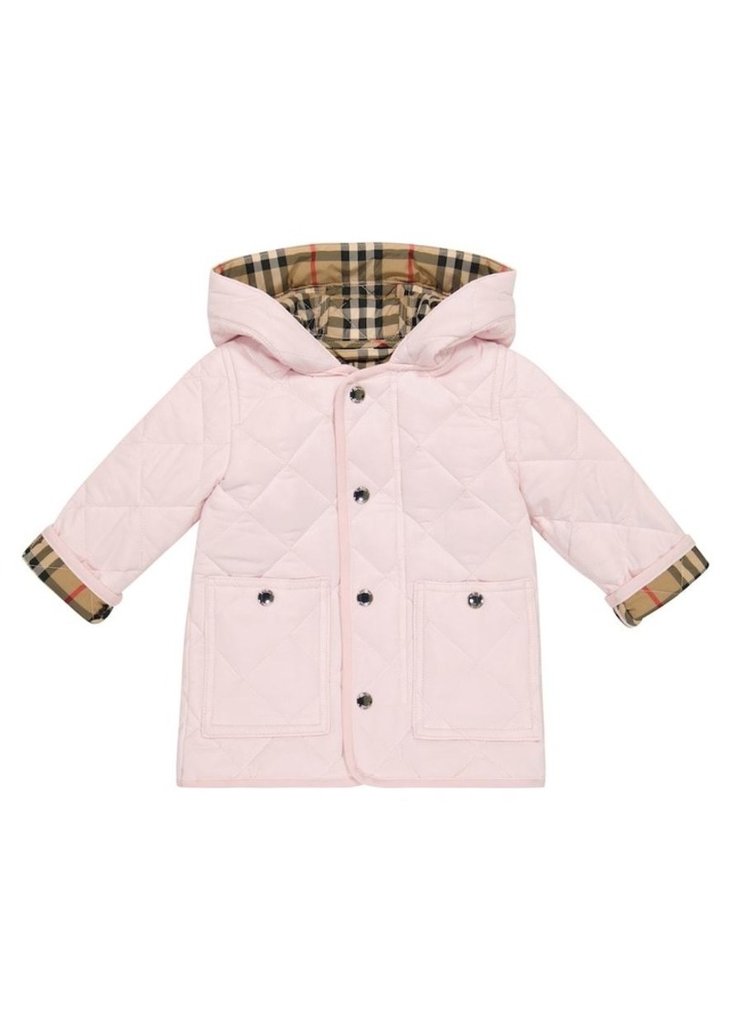 Burberry Kids Baby quilted jacket