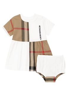 Burberry Kids Baby Vintage Check dress and bloomers set