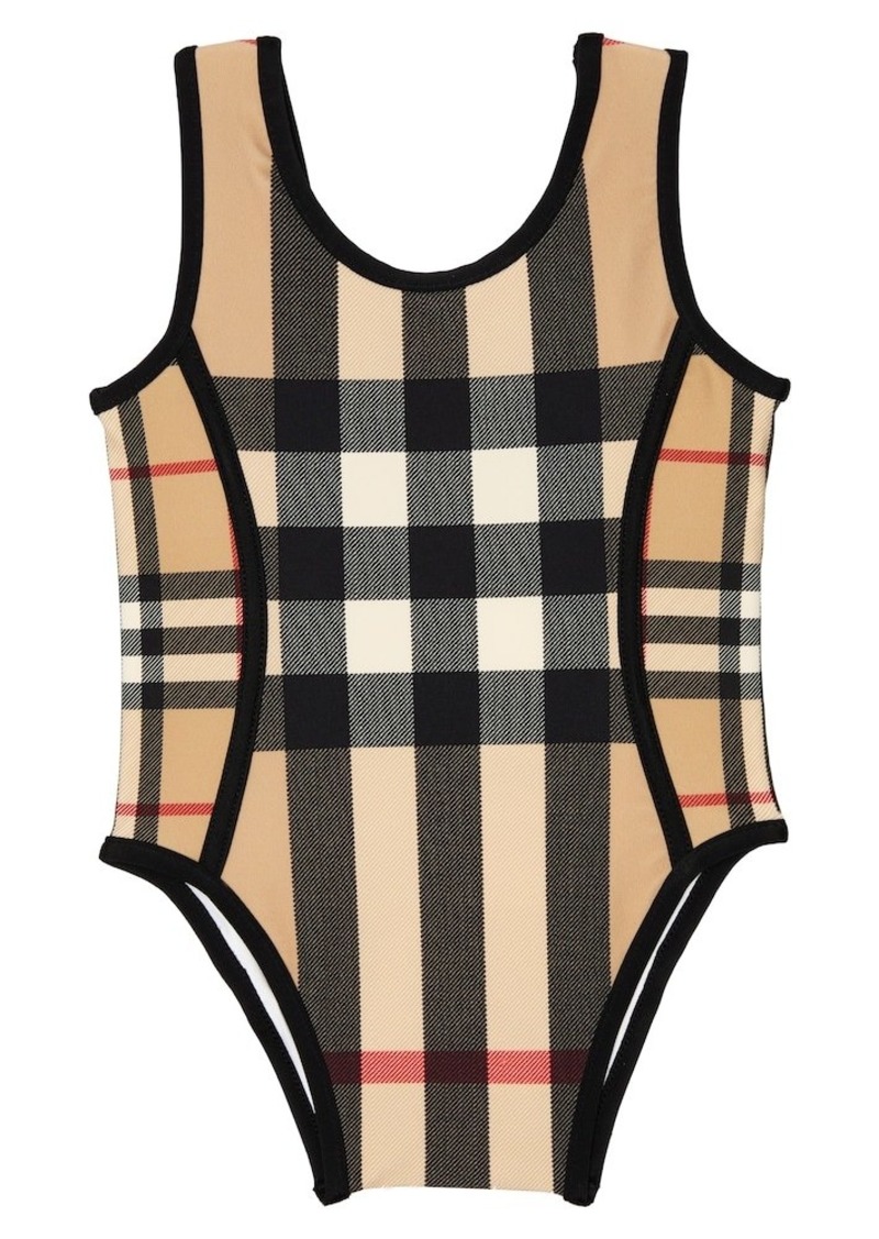 Burberry Kids Baby Vintage Check swimsuit