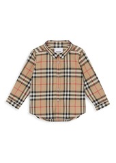 Burberry Baby's & Little Boy's Fredrick Long-Sleeve Shirt