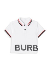 Burberry Baby's & Little Boy's Jerome Stripe-Trim Polo
