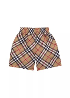 Burberry Baby's & Little Boy's Twill Check Shorts