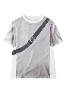 Burberry Bag-print cotton T-shirt