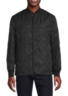 Burberry Baseball Collar Quilted Jacket