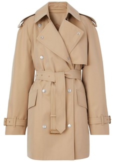 Burberry bonded cotton gabardine trench coat