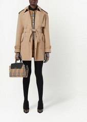 Burberry bonded cotton gabardine trench coat