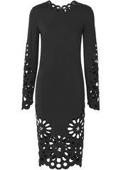 Burberry broderie anglaise cut-out dress