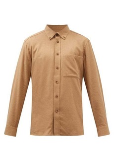 Burberry - Cranwell Button-down Cotton-twill Shirt - Mens - Camel