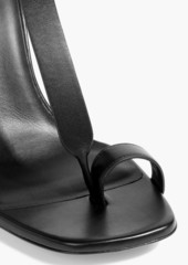 Burberry - Leather sandals - Black - EU 36.5