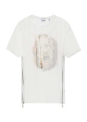 Burberry - Sea Maiden-print Organza T-shirt - Mens - White