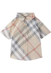 Burberry Baby Beige Check Shirt