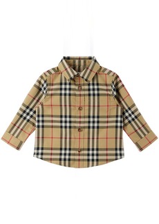 Burberry Baby Beige Vintage Check Shirt