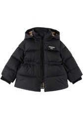 Burberry Baby Black Horseferry Down Jacket