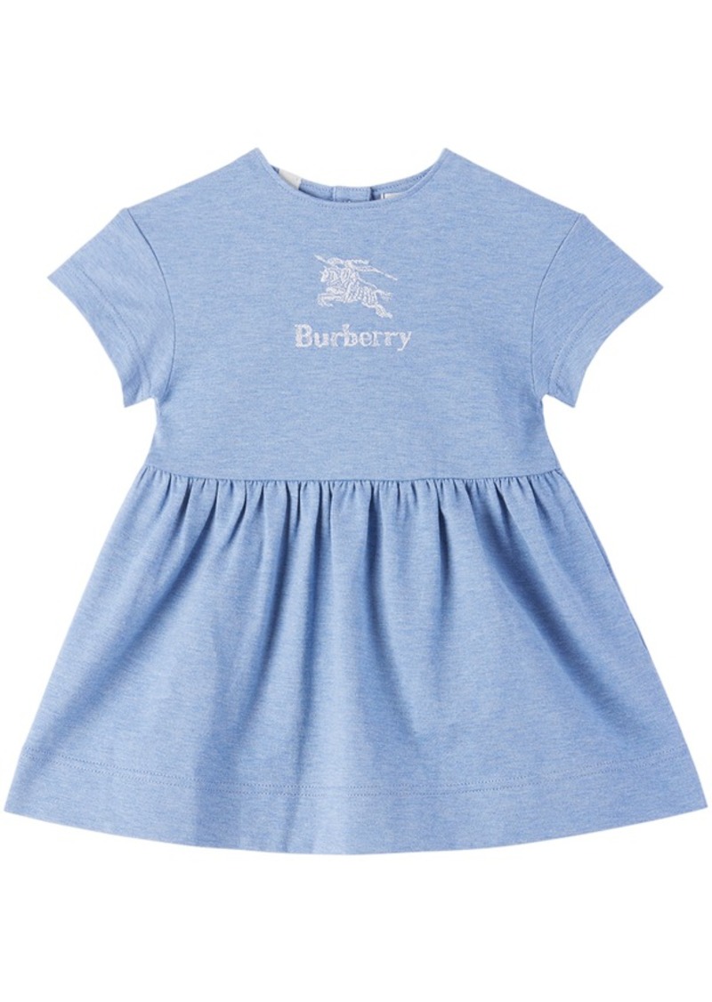 Burberry Baby Blue Embroidered Dress