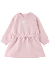 Burberry Baby Pink Montage Print Dress