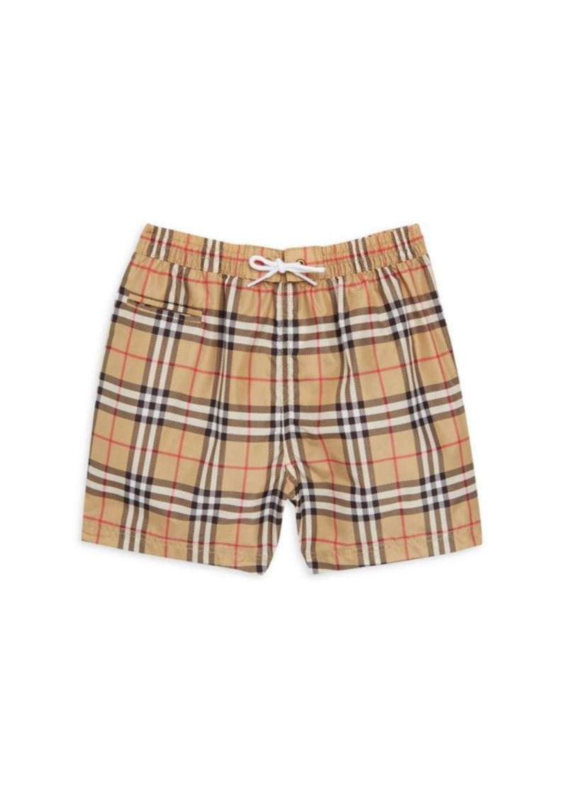 burberry toddler swim trunks