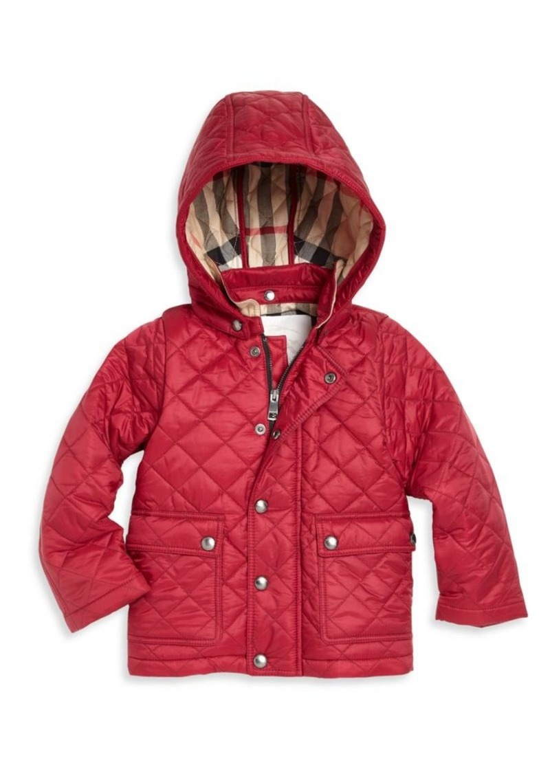 burberry infant quilted jacket