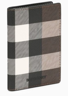 Burberry Beige card case in coated canvas
