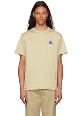 Burberry Beige Organic Cotton T-Shirt