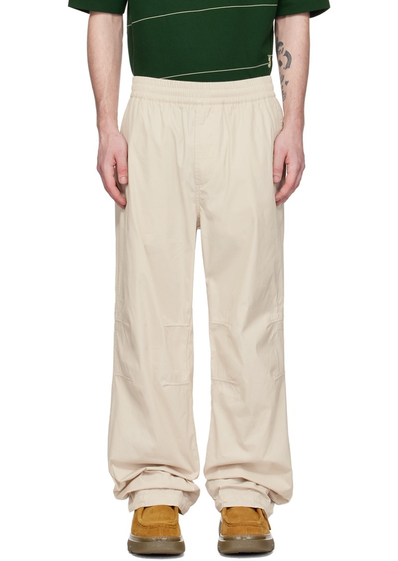 Burberry Beige Oversized Trousers